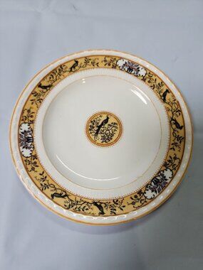MYOTT SON & CO "BIRDETTE" England Art Deco Vintage Bread And Butter Plate 1762